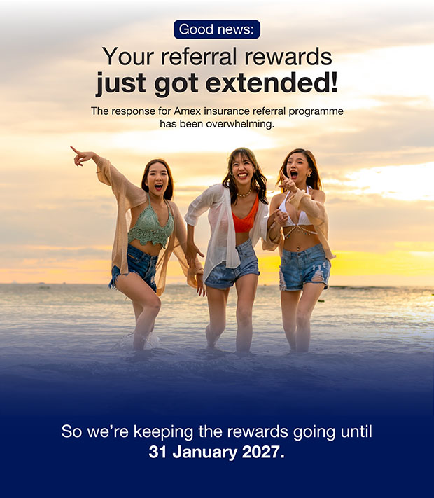Your referral rewards just got extended! So weíre keeping the rewards going until 31 January 2027.